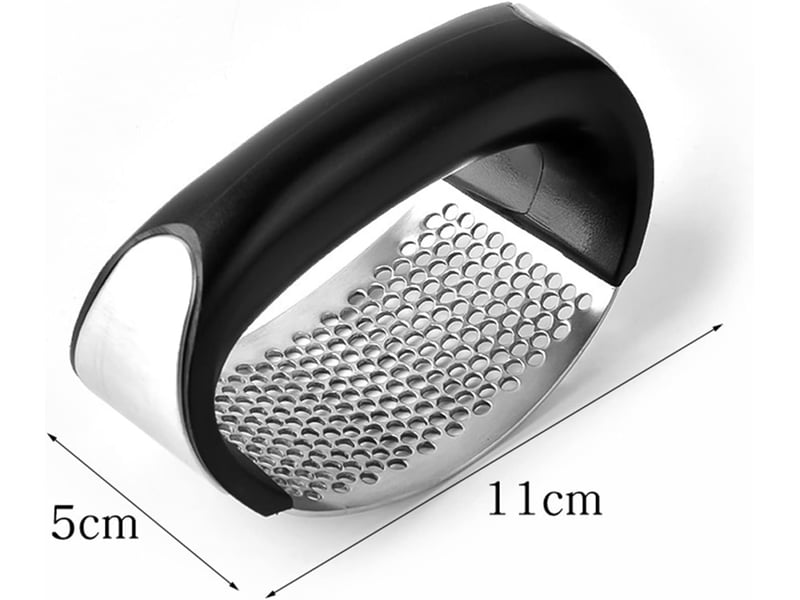  Presse-ail, presse-ail, presse-ail manuel, presse-ail ergonomique professionnel en acier inoxydable, outil de hachoir pour gingembre et ail, facile à  - Conforama E