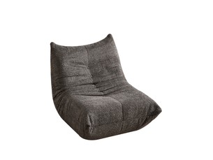 Chaise longue modulable - tissu en chenille doux - mousse haute densité - design ergonomique - sans assemblage