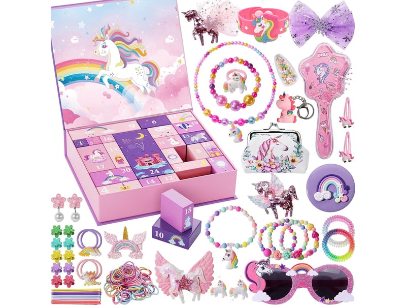  Calendrier de l'avent 2026 fille – 24 jours de surprises licorne, bijoux et cadeaux pour enfants et ados  - Conforama A