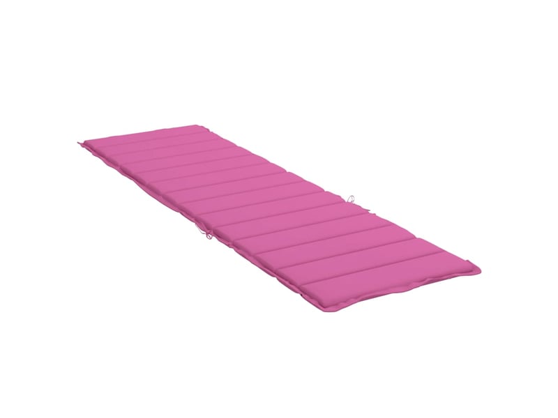Coussin de transat, coussin pour bain de soleil tissu oxford rose 200 x 60 x 4 cm cf56244 - Conforama D
