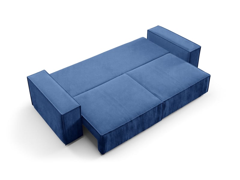 Canapé convertible mille mini bleu - Conforama E