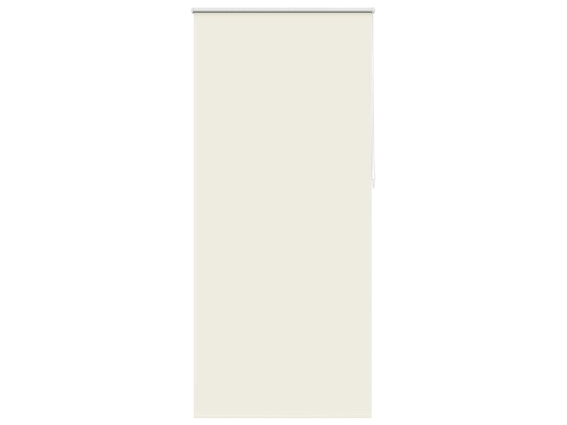  Store enrouleur occultant, store à rouleau 124,4 x 230 cm, largeur du tissu 120 cm, blanc cassé cf45421  - Conforama A