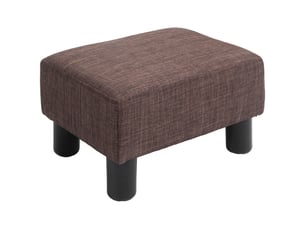Pouf / repose pied <strong>BIQZUYA</strong> <strong></strong> marron