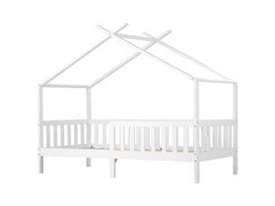 Lit simple 90x200 cm    coloris blanc