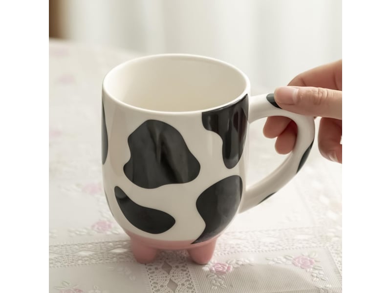  Mug en céramique, 430 ml, environ 13,8 cm, à l’unité  - Conforama C