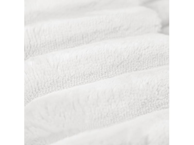  Canapé méridienne 1 place 115x159 cm sans montage blanc  - Conforama D