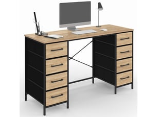 Bureau ID MARKET   coloris bois clair