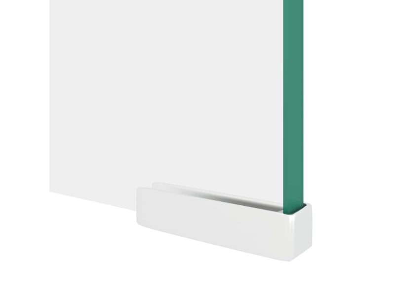  Meuble tv - banc tv - meuble de rangementpour moniteur 100x30x13 cm verre transparent  - Conforama E