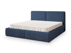 Lit coffre 160x200 cm MASSENO coloris bleu