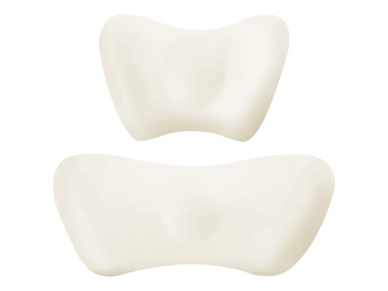  Oreiller, coussin cervical, oreiller, coussin dorsal gris mousse à mémoire de forme cf51359  - Conforama D