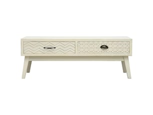 Table basse rectangulaire coloris gris