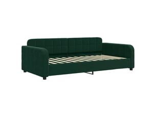 Lit simple 100x200 cm    coloris vert