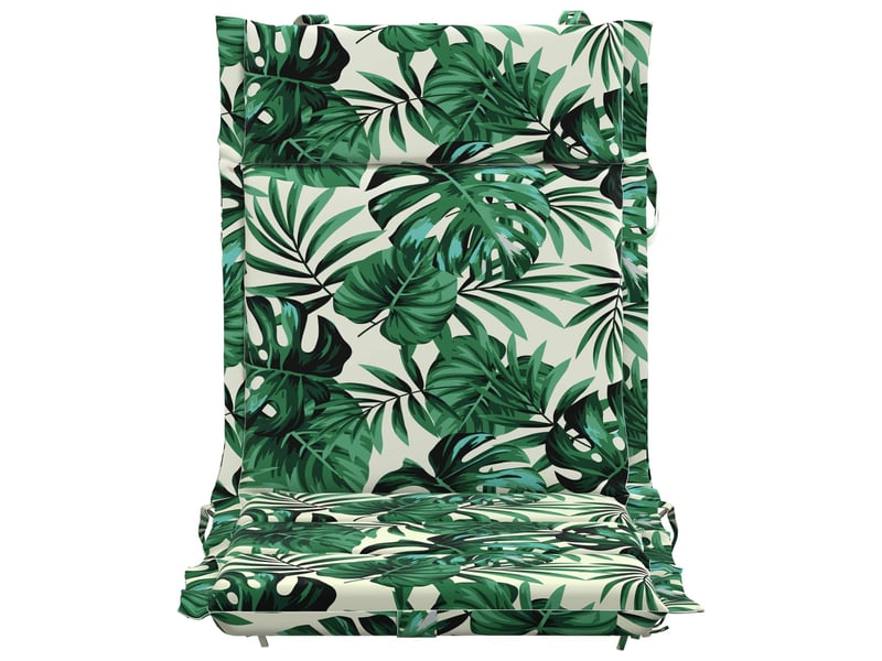 Lot de 6 coussins de chaise à dossier haut gemert cf59365 - Conforama D
