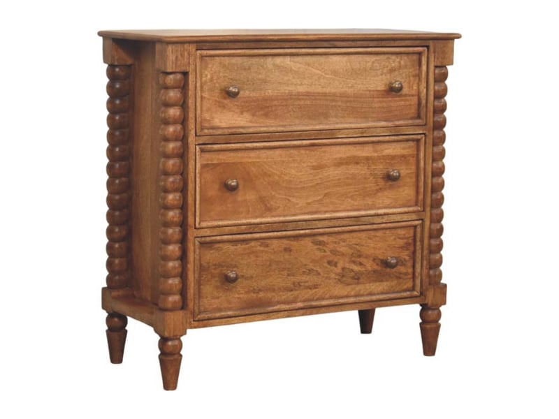  Artisan furniture commode spindle en bois massif  - Conforama B