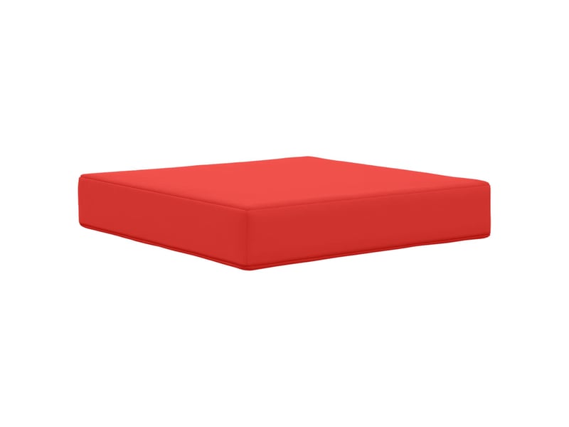  Coussin de canapé d'extérieur, coussin de chaise polyester rouge 50,5 x 50,5 cm cf54146  - Conforama D