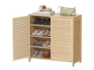 Meuble à chaussures 14 paire(s)  <strong>PANGIVO</strong>  <strong></strong> coloris naturel