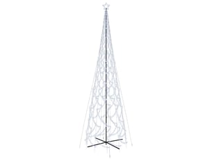 Sapin de noël - arbre de noël cône 3000 led blanc froid 230x800 cm