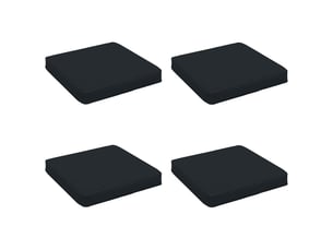Lot de 4 coussins de siège, coussins d'assise vught 100 % polyester cf60690