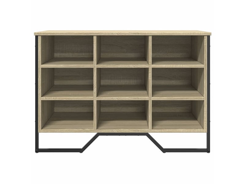  Meuble à chaussure, armoire à chaussures chêne sonoma 90x38x61,5 cm bois ingénierie  - Conforama D