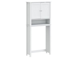 Armoire pour machine à laver berg blanc bois massif cf65480