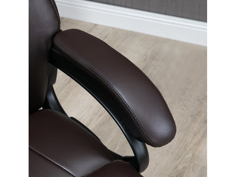  Fauteuil de bureau ergonomique inclinable réglable en hauteur 180 kg homvra  - Conforama E