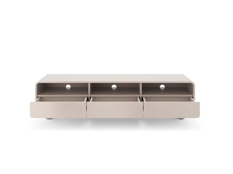  Meuble tv alba avec 3 tiroirs en bois 180cm ALBA - Conforama C