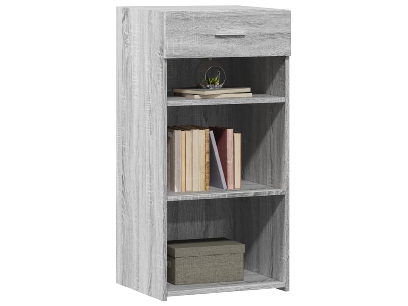  Buffet - bahut - meuble de rangement sonoma gris 45x42,5x93 cm bois d'ingénierie  - Conforama C