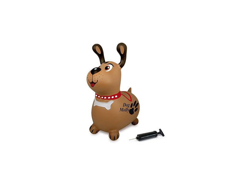 Animal rebondissante dog molly hoppydoo avec pompe 466005 - Conforama E