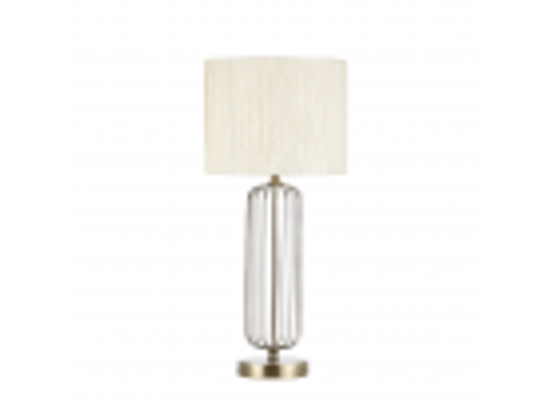  Lampe à poser fabrilamp mansonia e27 coloris cuir 66 x 30 x 30 cm 138071014 - Conforama B