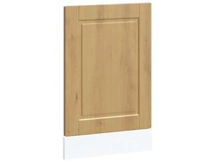 Panneau de lave-vaisselle chêne artisanal 45x1,5x57cm