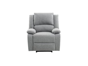 Fauteuil relax manuel  <strong>LOUNGITUDE</strong> Tissu gris