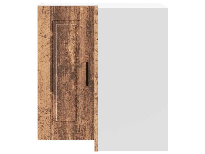 Armoire d'angle murale de cuisine porto vieux bois - Conforama D