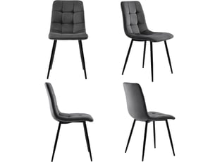 Ensemble table rectangulaire 4 chaise(s) DESVIAE