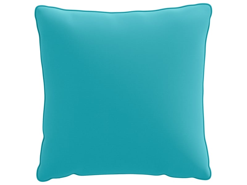  Coussin de dos, coussin de dossier 1 pièce putten 100 % polyester turquoise cf54462  - Conforama D