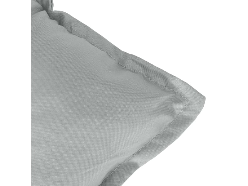  Coussin de banc de jardin, coussin d'assise gris clair mélangé 120x50x7 cm tissu cf52734  - Conforama E