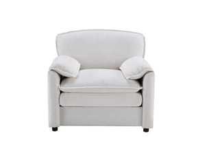 Fauteuil rétro vert foncé chenille avec rangement latéral design salon chambre