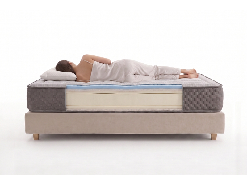  Matelas viscosoft palace confort multizone - 160x190 cm - fermeté medium- moonia  - Conforama D