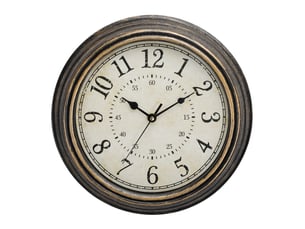 Horloge murale vintage 30cm