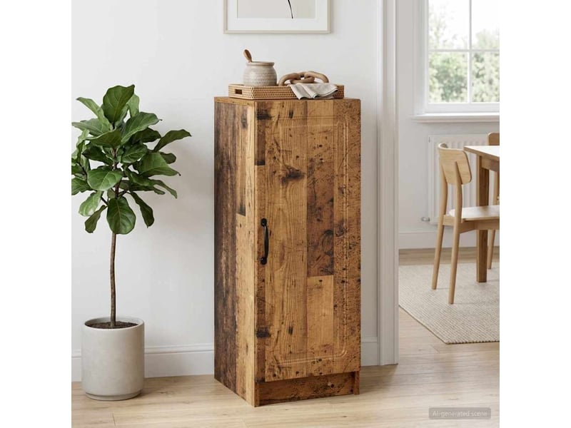  Buffet - bahut - meuble de rangement bois ancien 33 x 34,5 x 87 cm bois d'ingénierie  - Conforama D