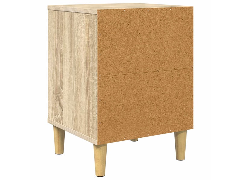  Table de chevet - cabinet de chevet - table de nuit rhenen chêne sonoma 36 x 33 x 50 cm  - Conforama E