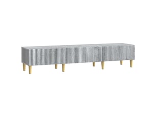 Meuble tv coloris gris 147 cm <strong></strong>  <strong></strong>