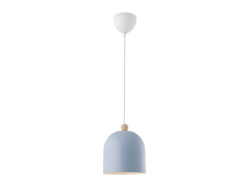 Suspension gaston  métal bleu, h.24 - ip20 - e27 nordlux intérieur 2412653006 - Conforama B