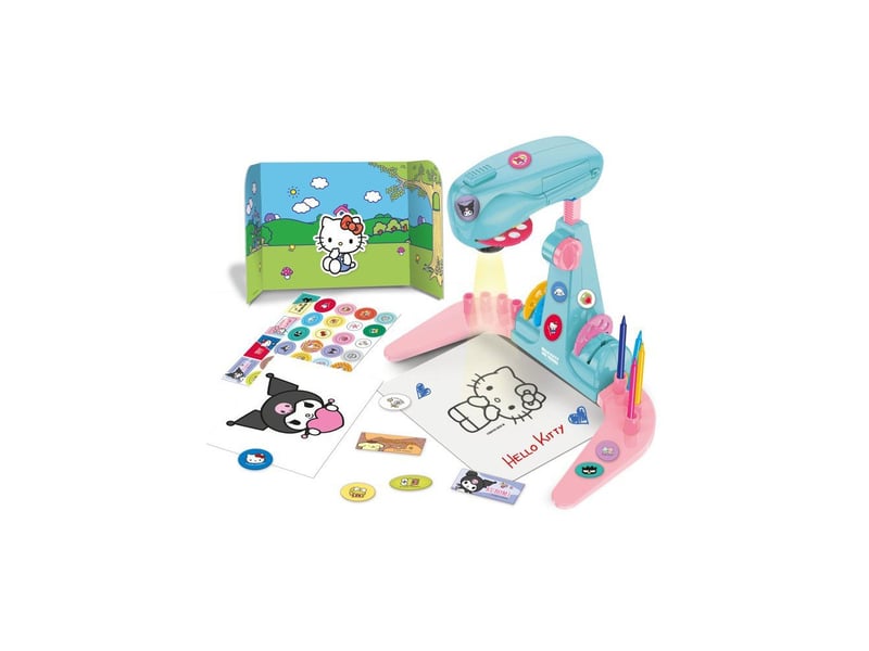  Projecteur de dessin led pour tracer hello kitty et friends lot 32 dessins LIS8008324119707 - Conforama C