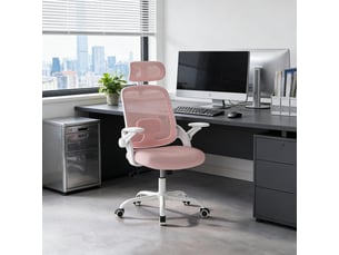Chaise de bureau <strong>CHICFURN</strong> <strong></strong> avec assise réglable en hauteur