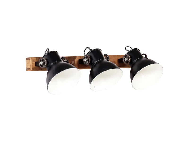  Lampe murale, applique murale industrielle noir 65x25 cm e27  - Conforama A
