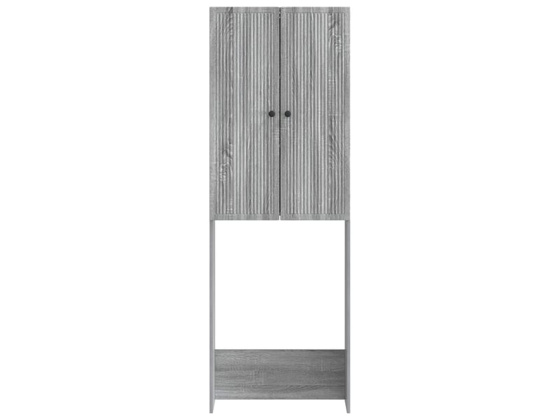  Armoire de toilette, meuble de toilette ede sonoma gris 66x25.5x190 cm  - Conforama E