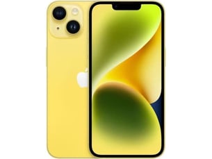 Smartphone iphone 14 128 go jaune reconditionne excellent 2023 double sim
