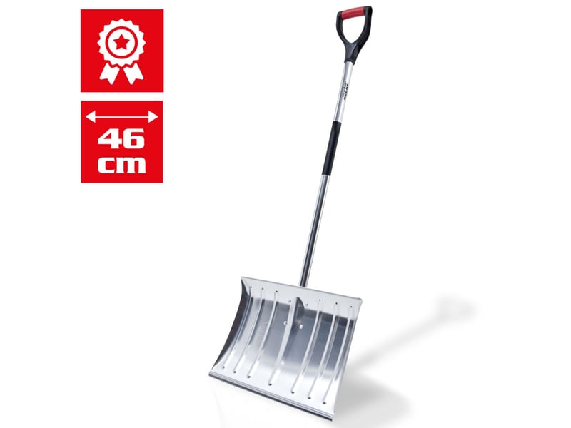  Pelle à neige en aluminium largeur 46 cm pelle de déneigement légère et robuste  - Conforama B
