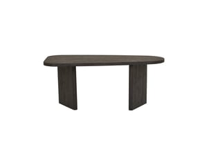 Retz-table basse décor brun foncé 50x100 cm