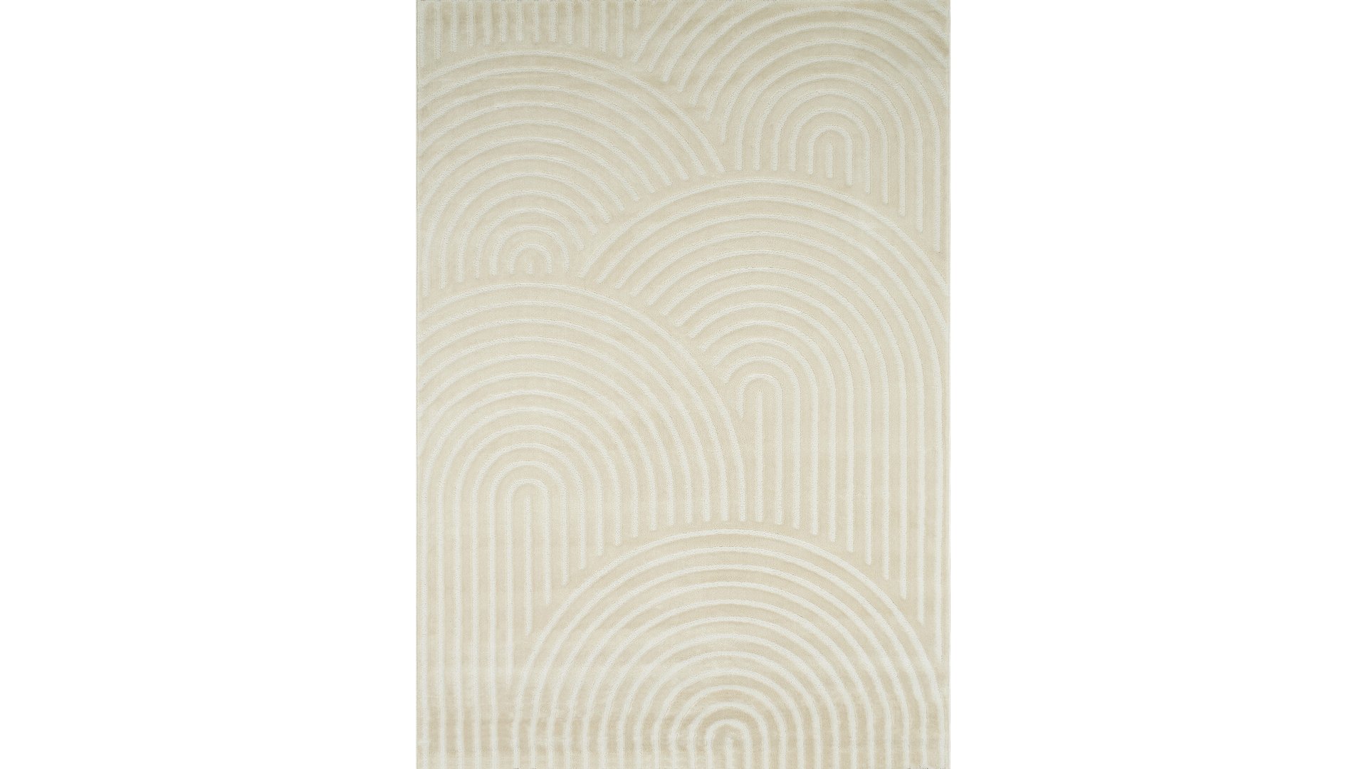 TAPIS 100X150 CM CANCUN COLORIS ÉCRU beige Conforama